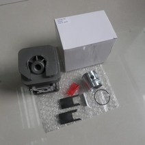 공구 CS340 McCULLOCH CS360 CS360T CS400T CS420T 전기 톱 ZYLINDER 피스톤 링 핀 클립 어셈블리 용 실린더 키트 크롬 코트, [02] CYLINDER ASSY, 02 CYLINDER ASSY