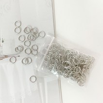 헤세드 200개) 뉴 7mm 오링 연결고리, 실버