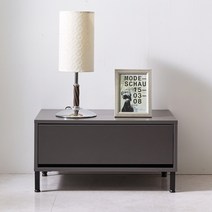 가온리빙 케인 600 1단 서랍형 협탁, 올그레이