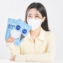 덴바이오 하이안플러스 황사방역 KF94마스크새부리형 대형 50매 1box, 화이트