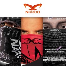 NAROO X-BAND 나루 엑스밴드 스키 보드 방한 마스크 넥워머 목토시, 베이지