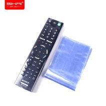 Sika-열 수축 필름 삼성호환 LG TV 에어컨 원격 제어 커버 커버에 대 한 열 10pcs, 01 6cm X 25cm (10pcs)