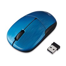 엑토 사일런스 저소음 무선 마우스 MSC-176, 블루