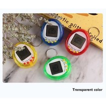 90 년대 향수 타마고치 전자 애완 동물 콘솔 키즈 장난감 휴대용 열쇠 고리 재미있는 가상 사이버 크리스마스 새해 선물 1 개, [03] 1pc Random color, 02 1pc Random color