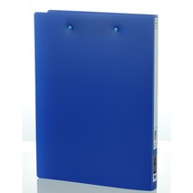 희망화일 PP 펀치리스 화일, 파랑, 10개입
