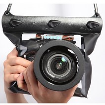 GQ-518M 20m 수중 다이빙 카메라 하우징 케이스 파우치 드라이 백 카메라 캐논 니콘 DSLR SLR 용 방수 드라, 04 Black