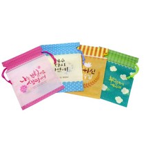 2021년 부활절 달걀 계란 꾸미기 스티커 바구니 포장 선물, 5.달걀 부직포백-디자인랜덤, 10매