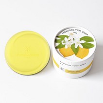 유노하나 몽돌워시 유자 비누 140g, 단품
