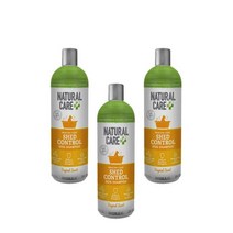 네추럴케어 헬시 코트 강아지 샴푸 트로피칼 향 20 oz Natural Care Shed Control Dog Shampoo, 3팩