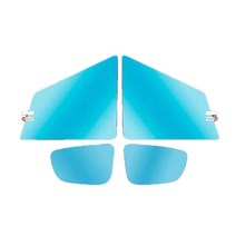 특수 자동차 백미러 방비 필름 전체 화면 백미러 방비 필름 반사경 방비 필름, 전체 화면 백미러의 사다리꼴 측면 창 [총 4 개], 혼다 모델