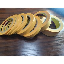 3M 244 내열 마스킹테이프 화지 마스킹테이프, 25mm