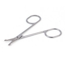 끝이 둥근 코털가위 안전 코털제거기 눈썹 정리