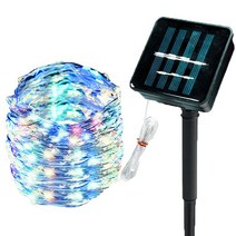 크리스마스 led 조명 야외 태양열 구리 와이어 LED 스트링 라이트 화환 패어리 라이트 휴일 웨딩 가든 장식, 11 42M 400LED, 03 Multicolor
