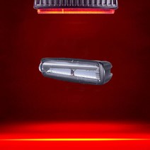 SB DC12V-60V 지게차 V3 LED 안전라인램프 레드LED 와이드빔 써치라이트, 1개