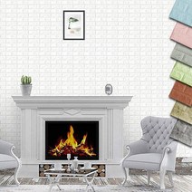 케이지에스금강 블럭아이 폼블럭 20M 모음 /단열벽지/시트/접착식/국산/인테리어/단열/완충/방풍/곰팡이, 초코브라운