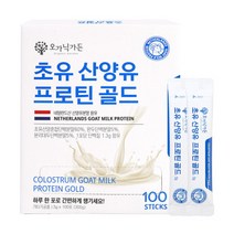 오가닉가든 초유 산양유 프로틴 골드 3g x 100포