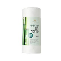 한포 대나무속살 행주60매 1롤 미세플라스틱 없는 생분해 친환경행주 간편한 건강한, 선택완료, 단품없음