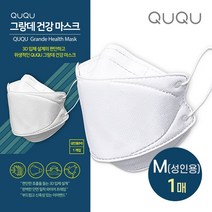 QUQU 국산 여름용 침방울 비말차단 일회용 덴탈 클린룸제조 중형 개학 학생용 화이트, 1매입