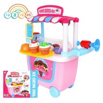 4살 역할놀이 이동수레 아이스크림가게놀이 주방놀이소품 여아선물추천