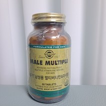 솔가 남성용 멀티비타민 60정, 상세 설명 참조