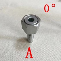 커플러 미터법 M10-42 유압 콘 호스 끝단 내장식 타입 튜브 고압 피팅 가시 조인트 커넥터 6-25mm, [01] C, [05] 6MM to M18x1.5