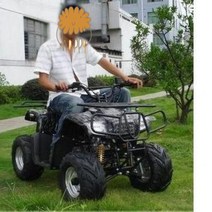 소형 삼륜차 사륜차 3륜차 4륜차 125CC 리틀 불 4 행정 가솔린 ATV 쿼드 자전거, 단일사이즈, 하나 아래로