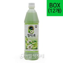 [청솔] 청사과 원액 835ml BOX 12개