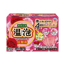 바스로망 탄산발포 온포 로즈(20정) 펜션입욕제 일본입욕제, 상세페이지 참조