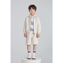 [백화점매장 정품출고] 닥스 키즈 키즈아동복 DAKS KIDS DTS13JF11M BG(모노그램 로고 자카드 안감 점퍼)
