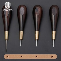 가죽공예독학 가죽공예 스크래퍼 가죽피할 가죽공예키트 가죽공예재료 마름송곳 사선치즐 가죽피할기 피할칼 피할 피할기 wuta 2nd generation leather awl 74, 1개