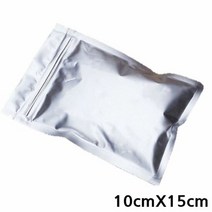 은박 평면 지퍼백 10cmX15cm 500장 포장지퍼백 은박봉투 은박지