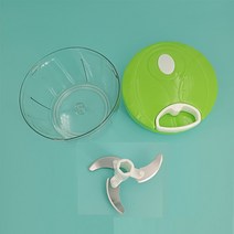 다기능 새로운 고속 디자인 야채 과일 트위스트 슈레더 수동 고기 분쇄기 초퍼 마늘 커터, 초록