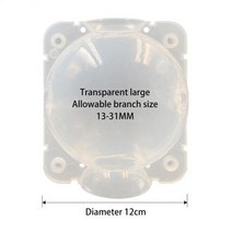 플랜트박스 베란다 실내 옥상 주차장 텃밭 화분 식물 뿌리 장비 고압 전파 공 과일 나무 성장 상자 정원 이, 15 15-Transparent L