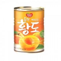 동원 제철담은 복숭아 황도 2절 400g x 10캔, 10개