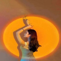 감성 선셋 석양 인공 태양 LED 프로젝션 조명 무드등 340320EA, 제이블루 본상품선택