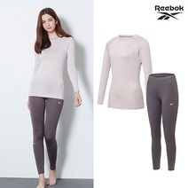 [리복] 에어텐션 기모 웜에어 상하의 2종 B.PK+PK.GY 여성 최신상