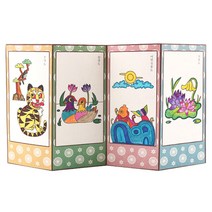 유니아트 나만의 병풍만들기 4폭 민화, 50개