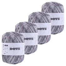 수성 도브사 뜨개실 4p, 158 실버Mix, 4개