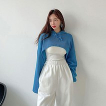 러블리감성 / 나언 볼레로 후드티셔츠