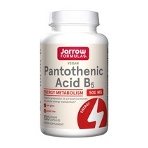 비건 판토텐산 B5 500mg 100 베지캡슐, 1개