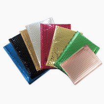 인디샘 메탈안전봉투 46종 택배에어캡 대량판매 (공장직영), M-04) 10x15+4/700장/그린