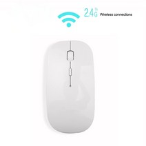 인체 공학적 미니 2.4Ghz USB 광 무선 마우스 및 유선 Mac 용 게임 Huawei Xiaomi Del Ect 노트북 PC, Mini white
