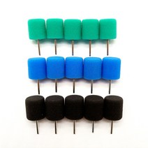 차량용 광택기 폴리셔 무선 자동차 듀얼 폴리싱 자동차 연마 버핑 버 패드 Dremel 로타리 공구에 및 사용을, 01 3color 15x cylinder