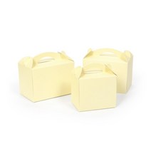 앞열림 높은 조각케이크 상자 옐로우 (x 5개)