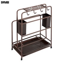 DFMEI 스텐 선반 칼걸이 주방 다용도, 편철 탁상용 칼걸이 고형