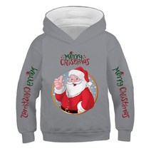 크리스마스 맨투맨 메리 어린이 의류 코튼 아기 소년 스웨터 가을 아이 옷 산타 클로스 겉옷 의상