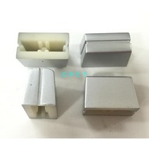 5개믹서 전위차계 일치하는 모자 18*10*12 슬라이드 페이더 푸시로드 캡 실버 뚜껑, 한개옵션0