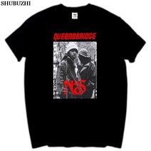 NAS 시놀로지나스 구축 서버Nas queensbridge t 셔츠 여름 남성 뜨거운 판매 o 목 100% 코 튼 남자 팬 탑, 01 Black_13 child height 140cm