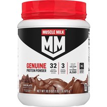 머슬밀크 정품 단백질 파우더 바닐라 크림 단백질 32g 5파운드 32회분, 초콜릿, 4.94파운드(1팩)
