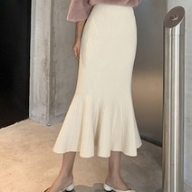 오너클랜 G125884_머메이드 니트 스커트